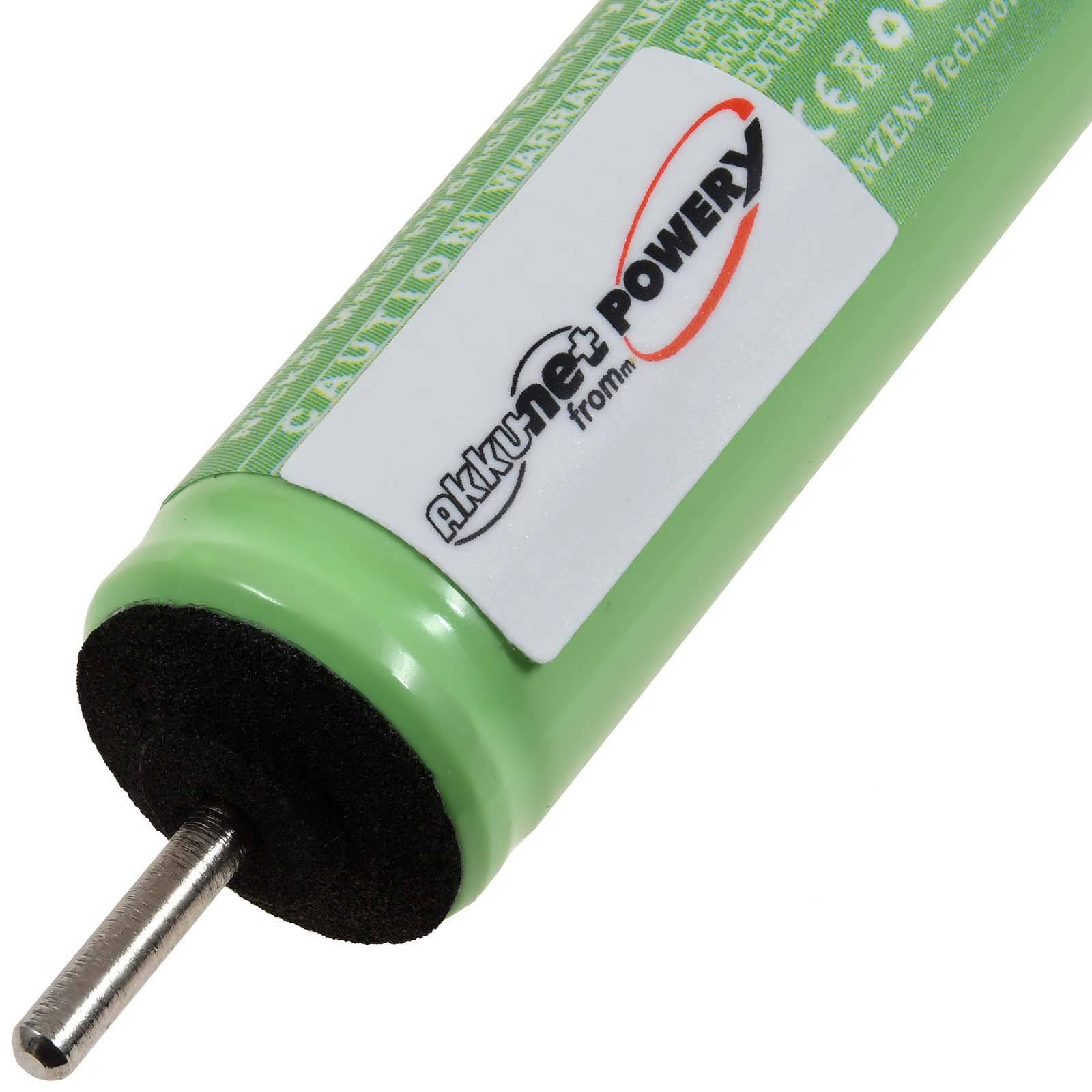 Powery Akku für Rasierer Panasonic ER221E2, 1,2V, NiMH