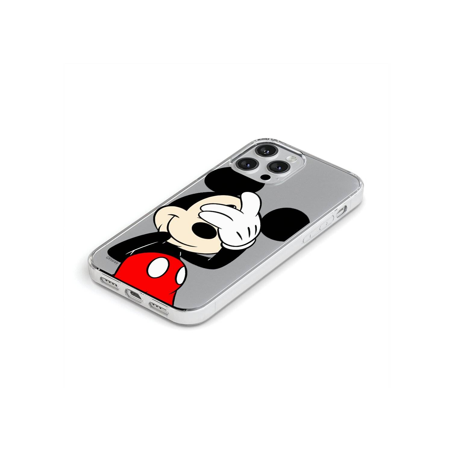 Handyhülle Mickey 003 Disney Partial Print Transparent Samsung Galaxy M23 5G