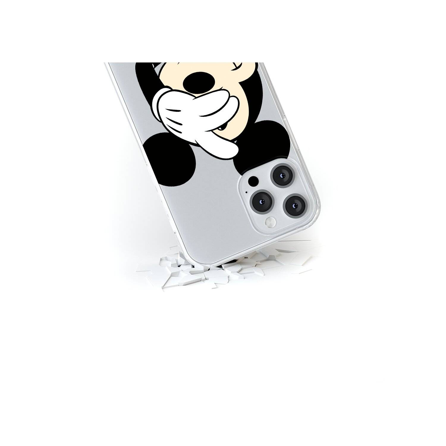 Handyhülle Mickey 003 Disney Partial Print Transparent Samsung Galaxy A33 5G