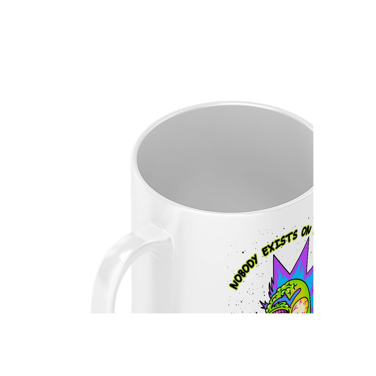 Rick and Morty Keramikbecher, Muster Morty 010, Kaffee- und Teebecher Tasse 330ml