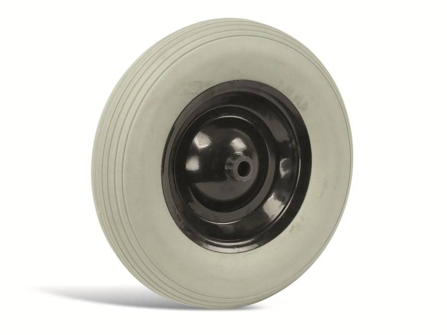 MASTERPROOF Schubkarren-Rad, 180 kg, Metallfelge