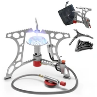 EVOCAMP kompakter Gaskocher 3.2 kW mit Piezozündung, Camping Stove, Mini-Gaskocher - ideal für Camping, Angeln und Outdoor EVOCAMP kompakter Gaskocher 3.2 kW mit Piezozündung, Camping Stove, Mini-Gaskocher - ideal für Camping, Angeln und Outdoor