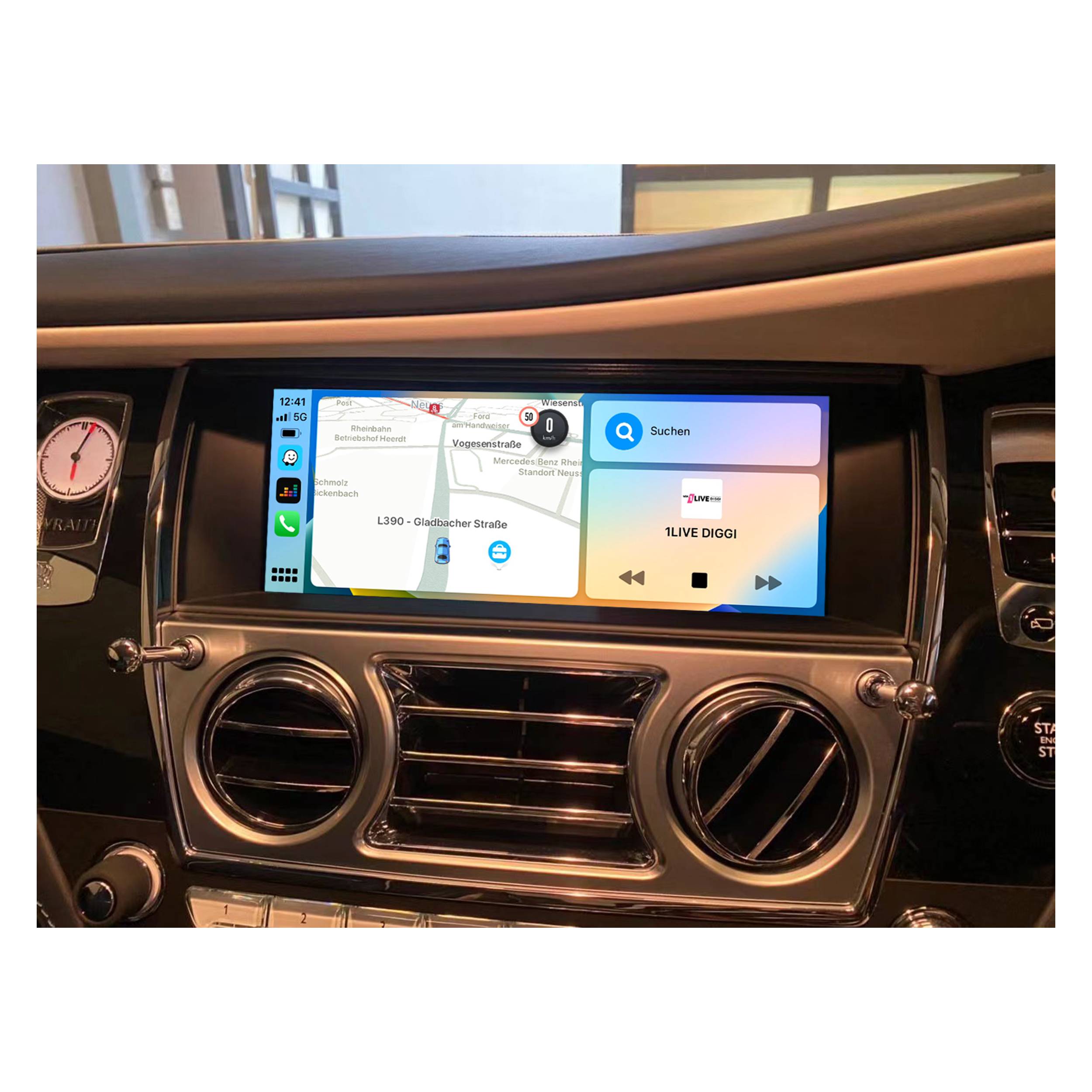 Für Rolls-Royce Ghost 2010-2014 CarPlay AndroidAuto Rückfahrkamera Interface