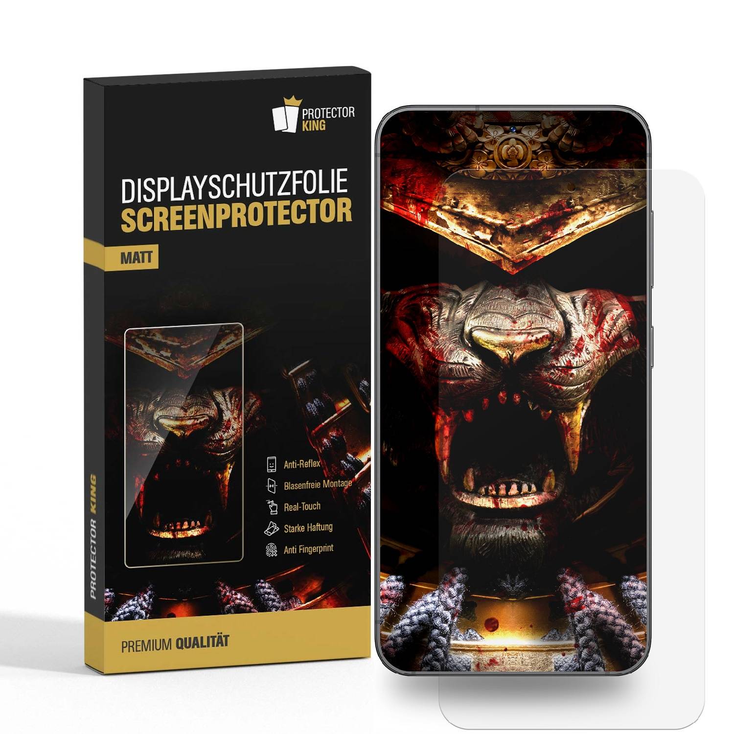 3x Displayschutzfolie für Samsung Galaxy A54 5G PREMIUM MATT ENTSPIEGELT Displayschutz Schutzfolie Folie