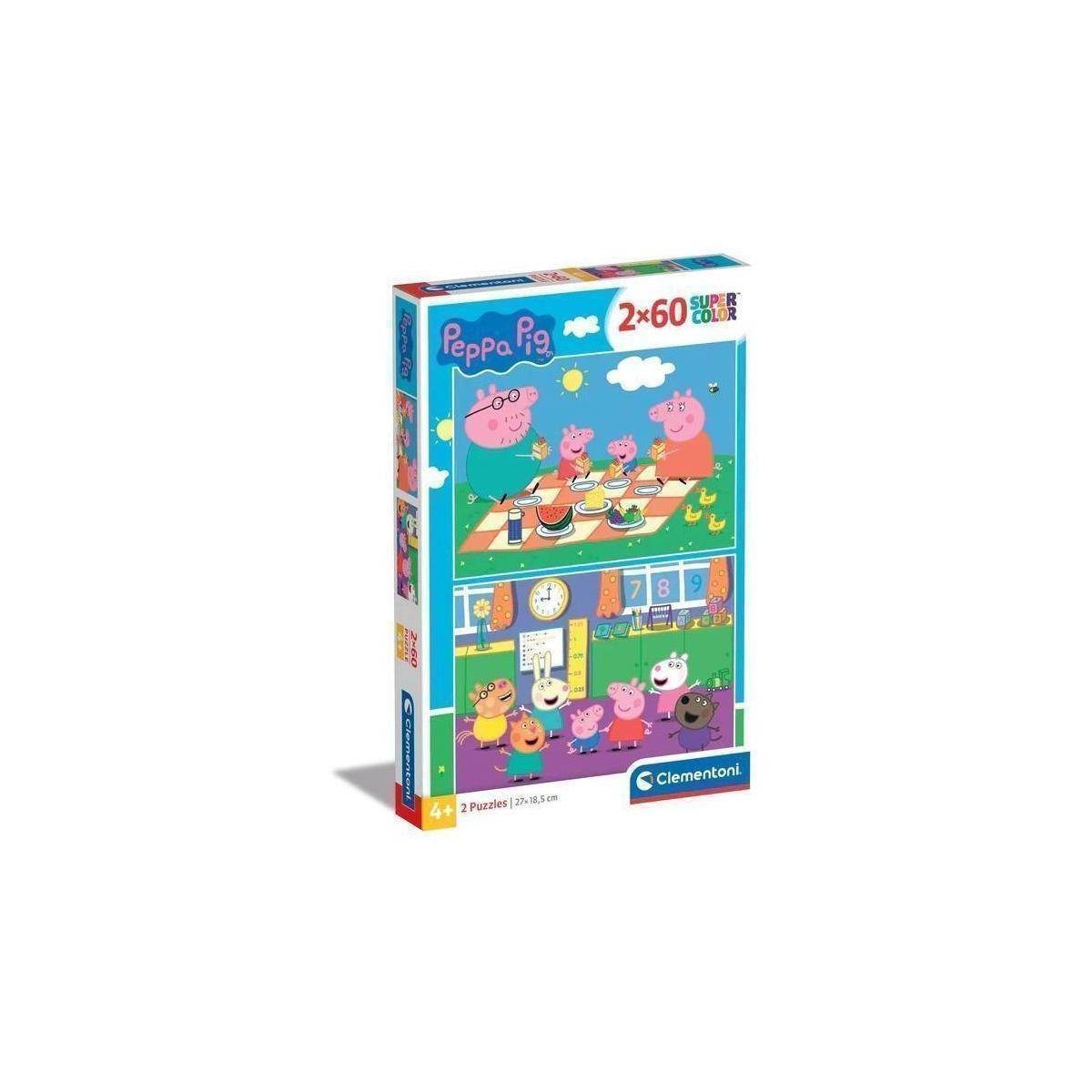 24793 - Peppa Pig - 2x60 Teile