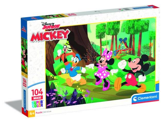CLEMENTONI Puzzle Mickey und Freunde MAXI 104 Teile