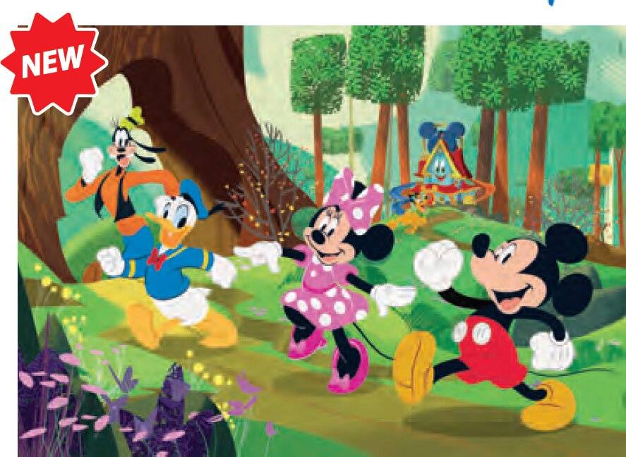 CLEMENTONI Puzzle Mickey und Freunde MAXI 104 Teile