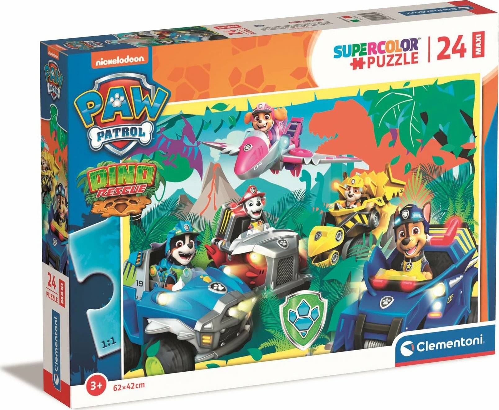 Clementoni Maxi Puzzle PAW Patrol, 24 Teile.