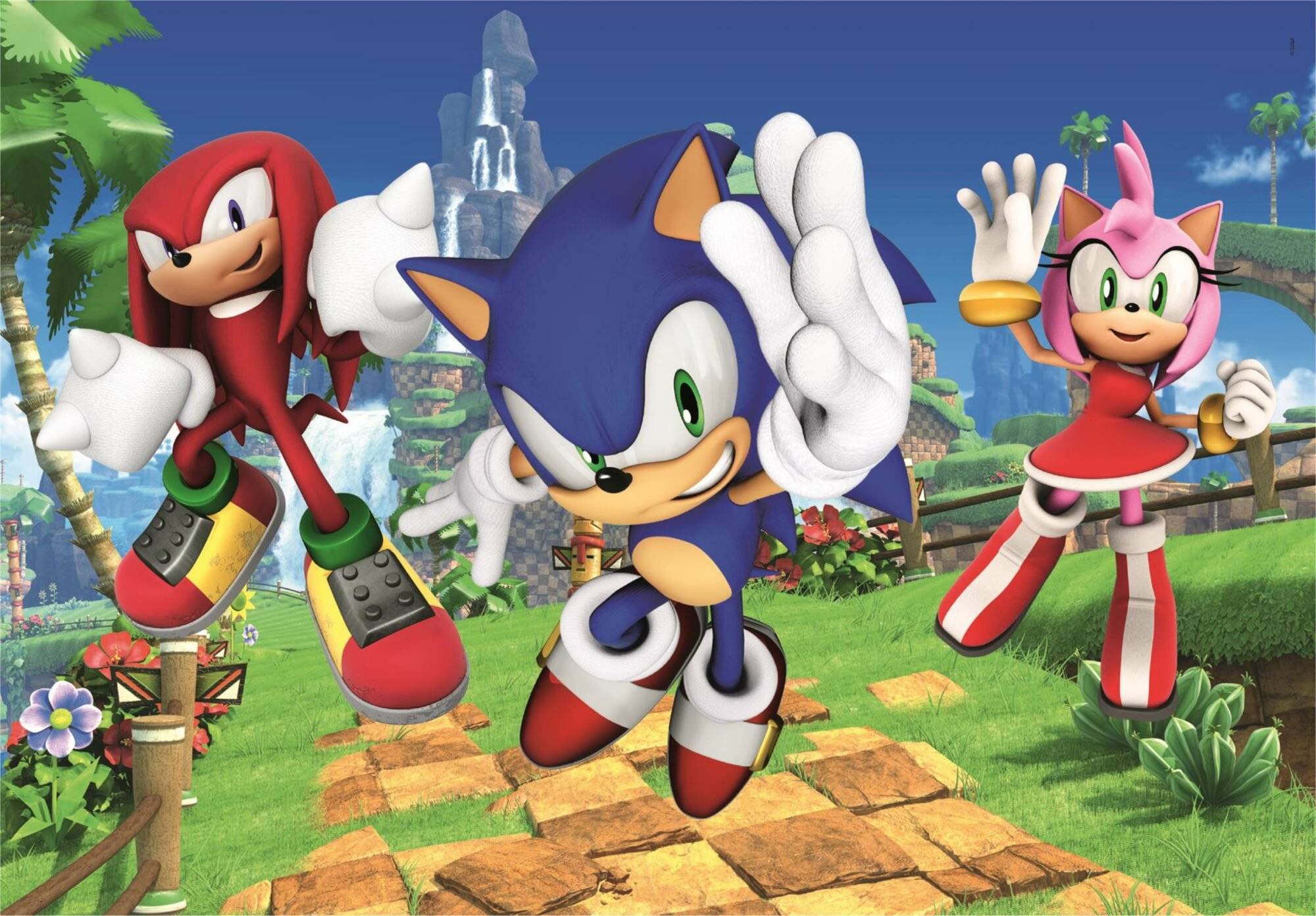CLEMENTONI Puzzle Sonic 104 Teile