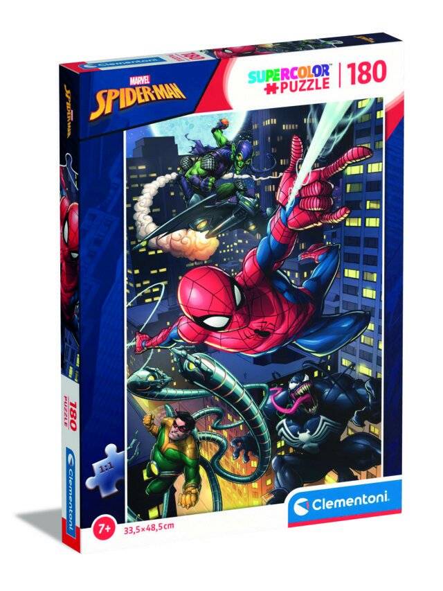 CLEMENTONI Puzzle Spiderman 180 Teile