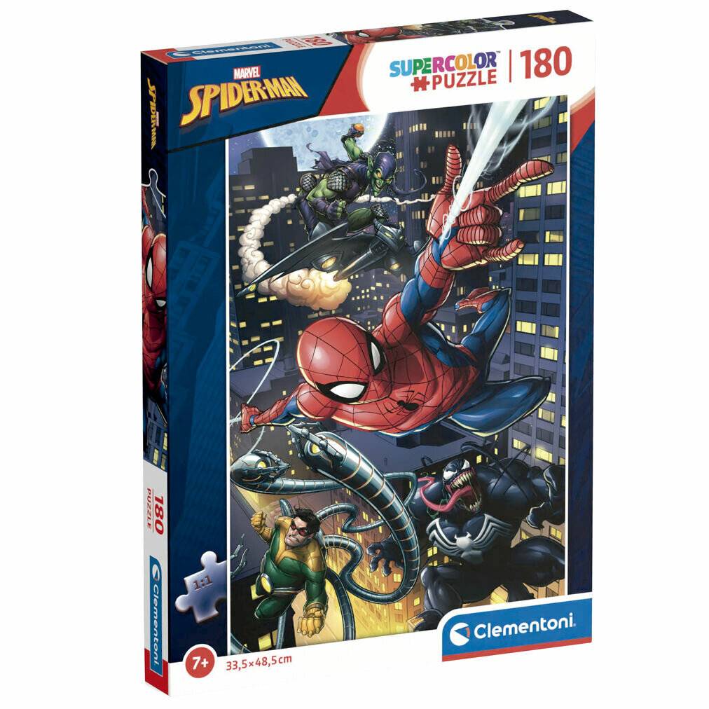 CLEMENTONI Puzzle Spiderman 180 Teile