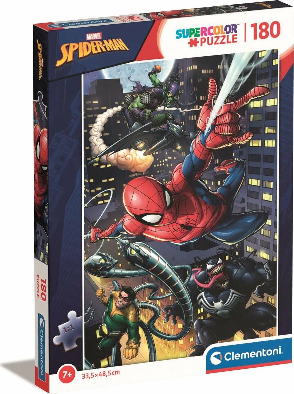 CLEMENTONI Puzzle Spiderman 180 Teile