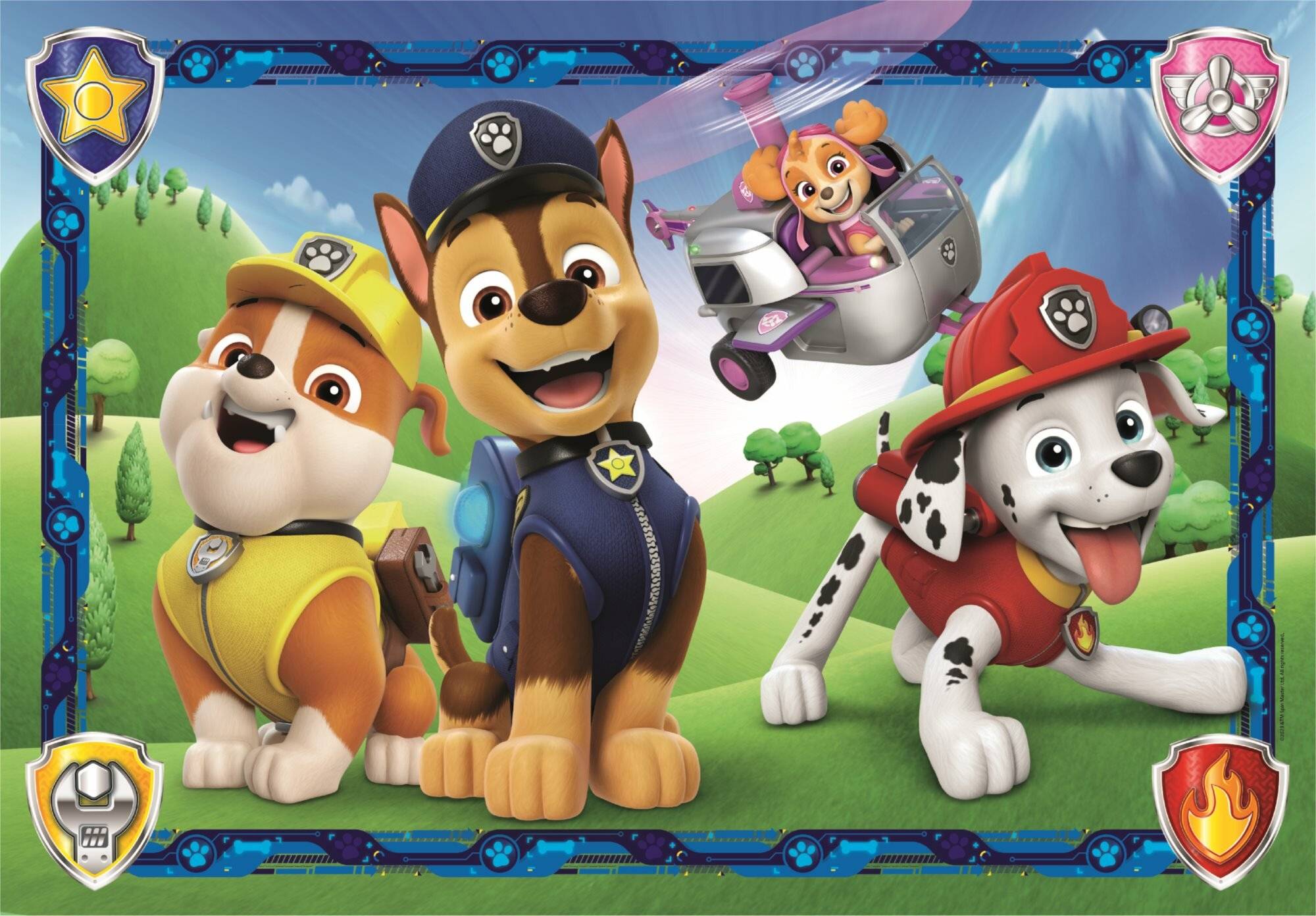 Clementoni Jigsaw Puzzle - PAW Patrol, 104 Teile.