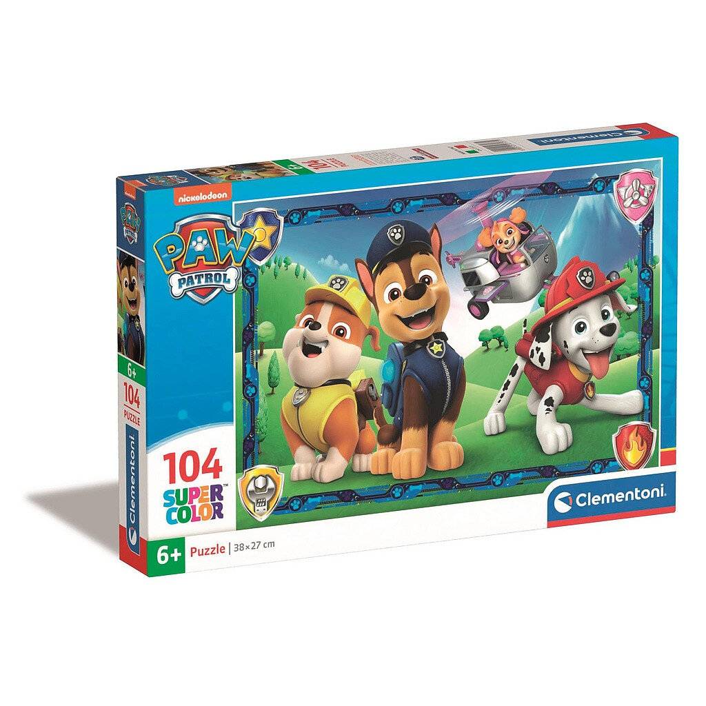 Clementoni Jigsaw Puzzle - PAW Patrol, 104 Teile.