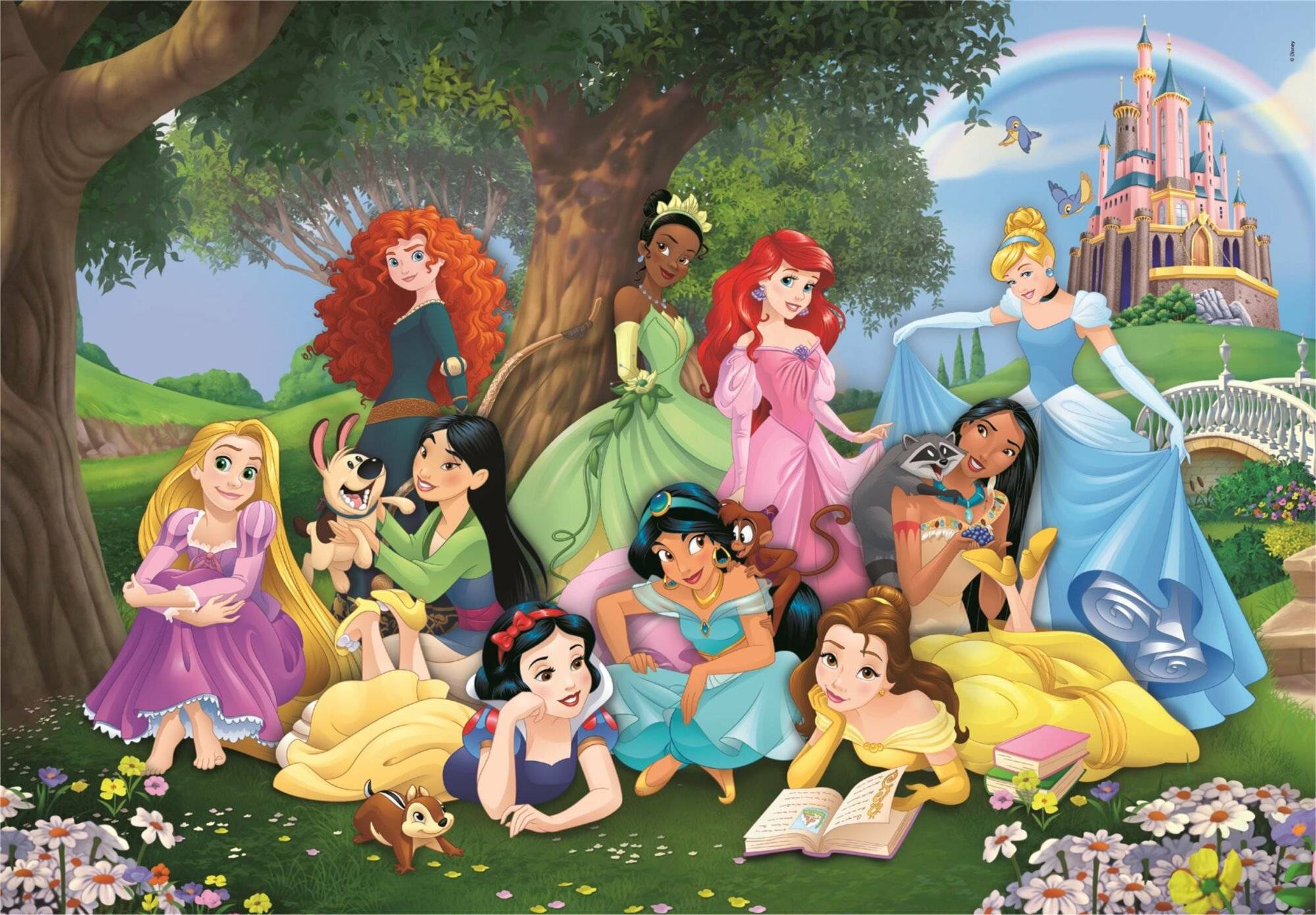 CLEMENTONI Disney Prinzessinnen Puzzle 104 Teile