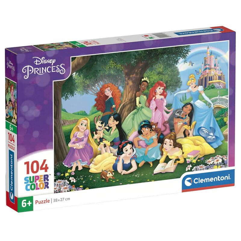 CLEMENTONI Disney Prinzessinnen Puzzle 104 Teile