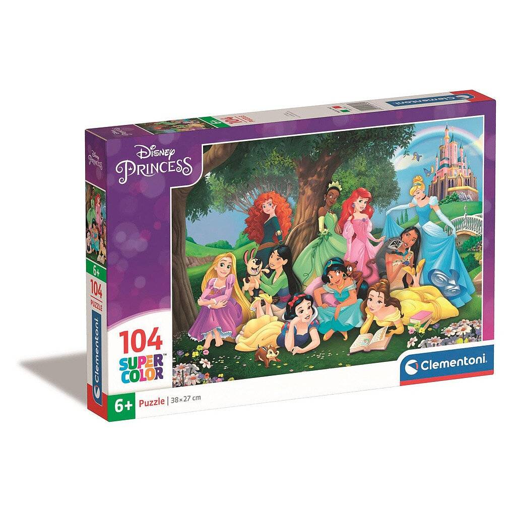 CLEMENTONI Disney Prinzessinnen Puzzle 104 Teile
