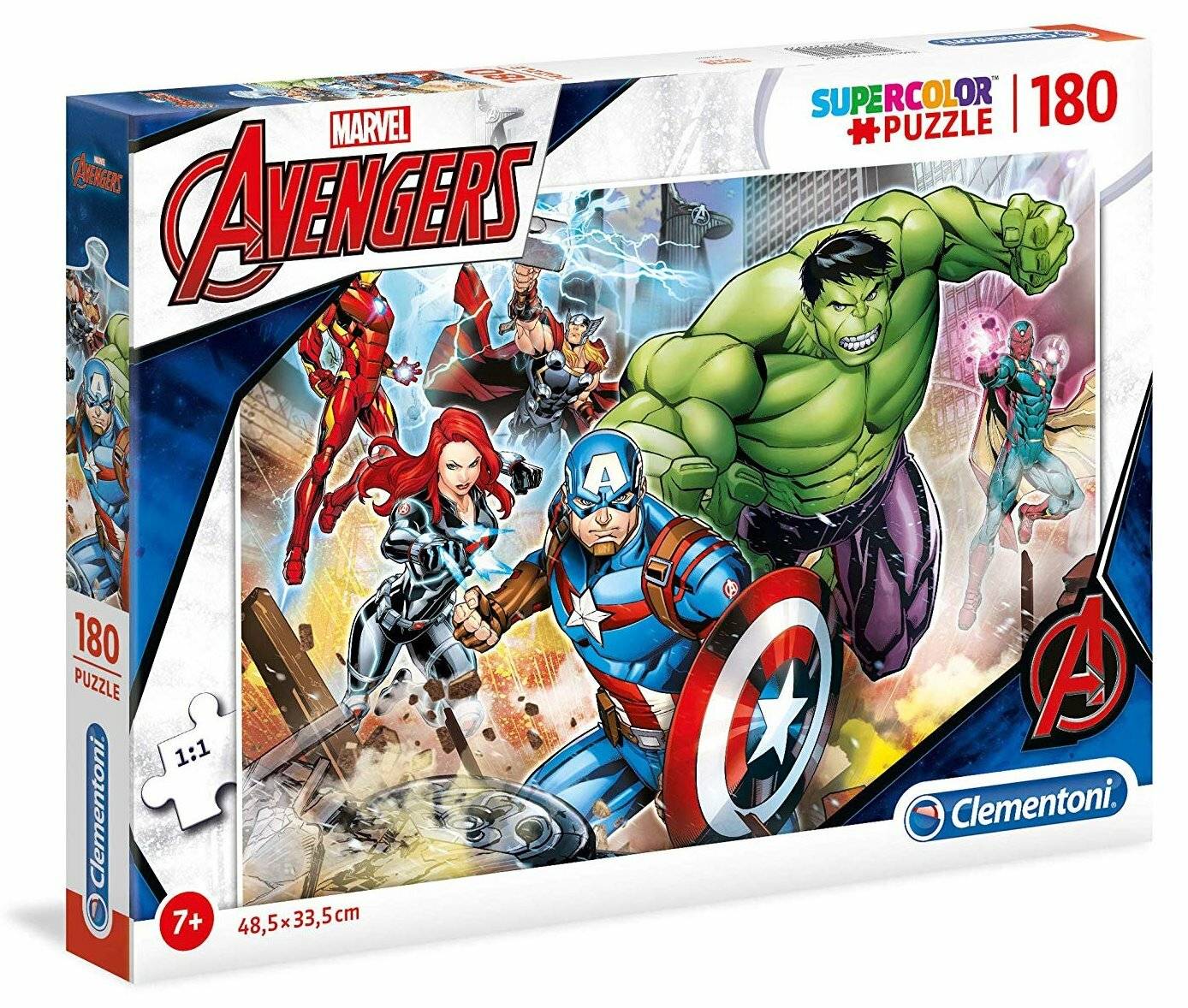 Clementoni 180 Pcs.Puzzle Avengers 29295 X6