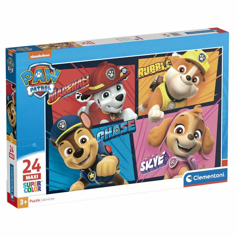 CLEMENTONI Puzzle Tlapková patrola MAXI 24 Teile
