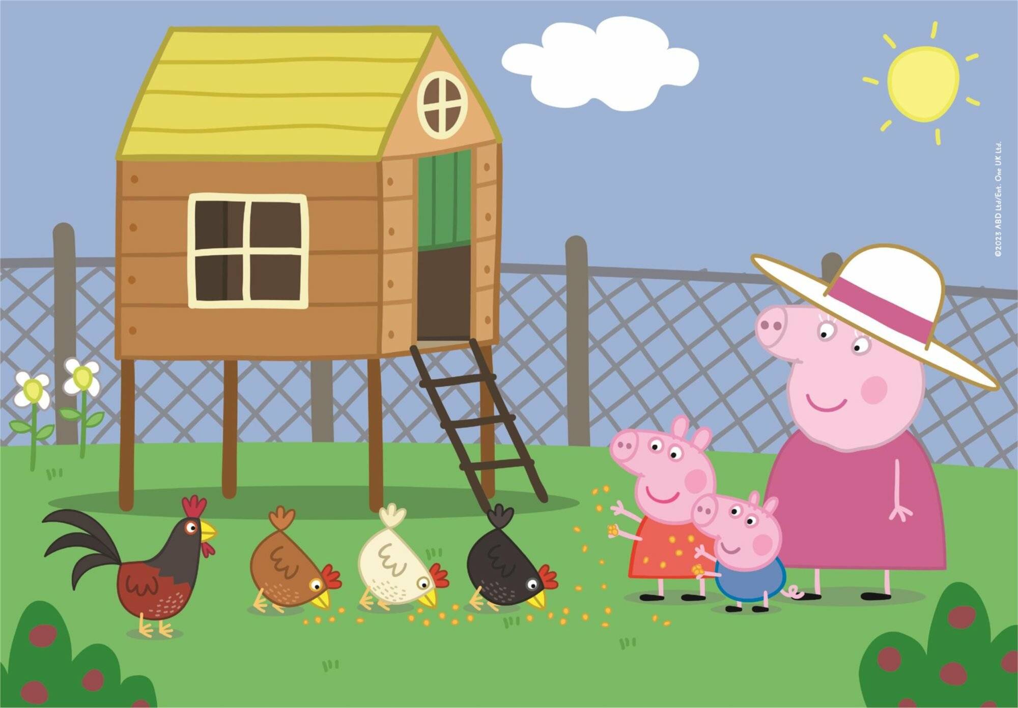 Clementoni Maxi Puzzle - Peppa Pig, 60 Teile.