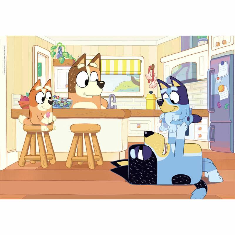 CLEMENTONI Puzzle Bluey 104 Teile