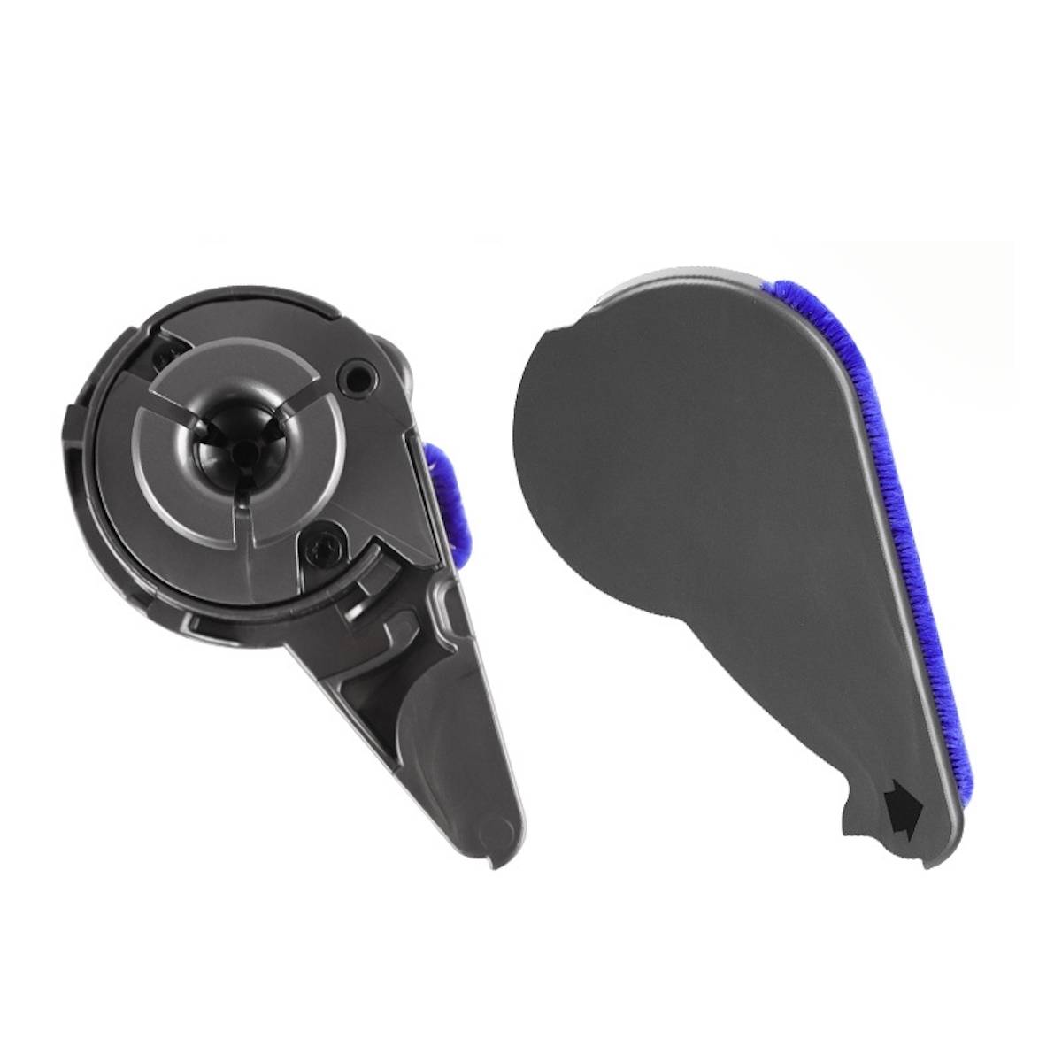 Für Dyson V7-V11/V15 Saugkopf-Seitenabdeckung aus weichem Samt Zubehör