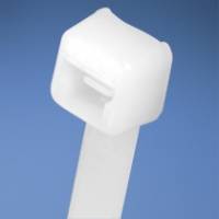 Panduit Cable Tie - 3.9"L (99mm) - Miniature - Nylon - Natural - 100pc - Nylon -