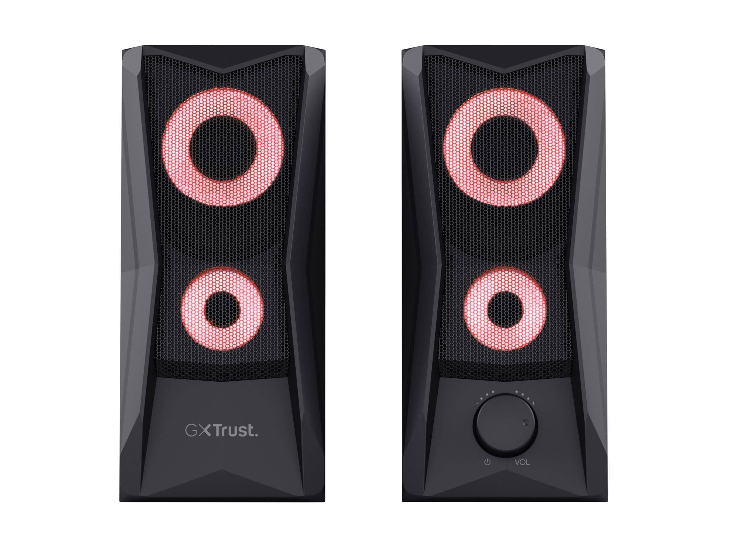 Trust GXT 606 JAVV - Lautsprecher - für PC - 2.0-Kanal - 6 Watt (Gesamt)Schwarz