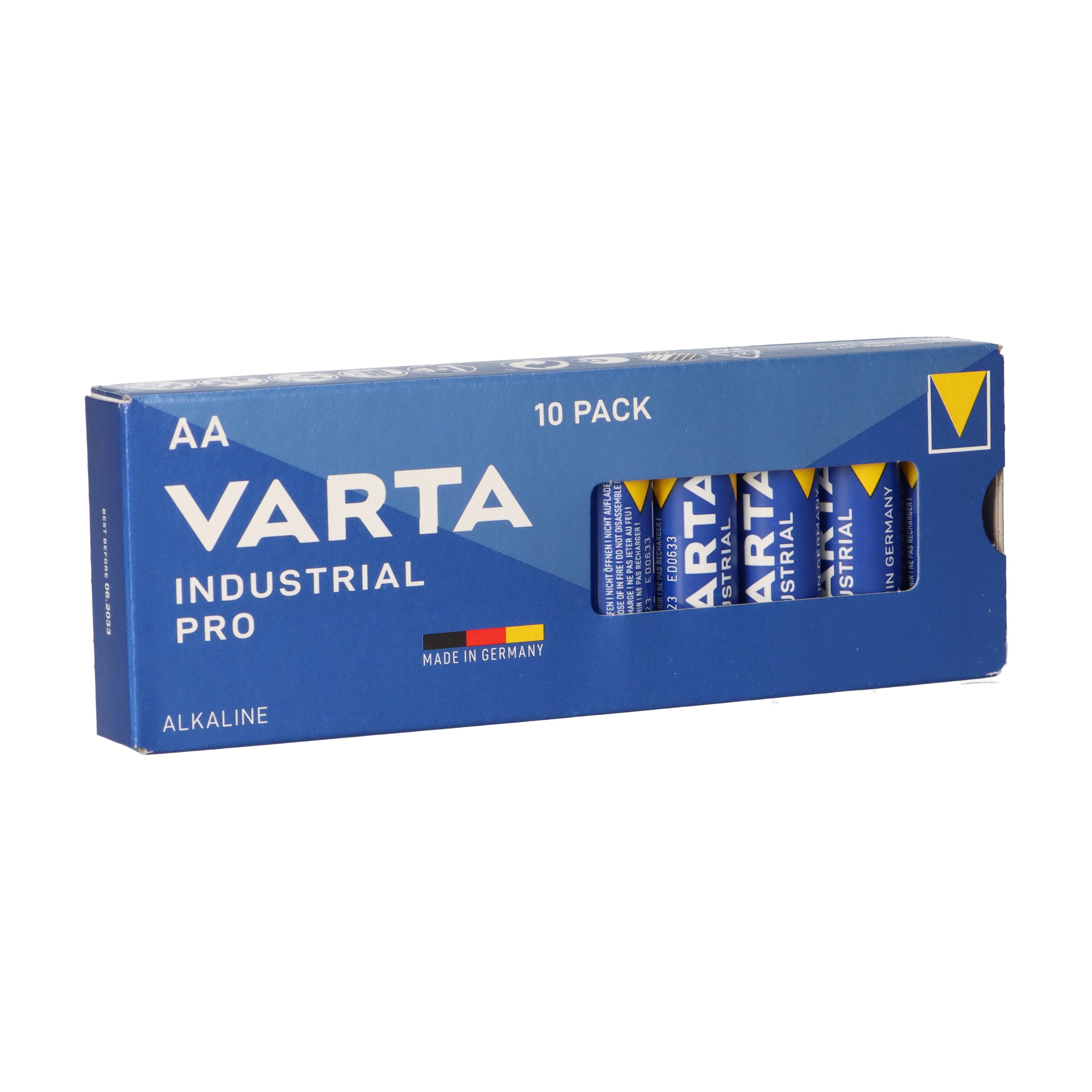 40x Varta AA Migon Alkaline LR06 1,5V 4x 10er Pack