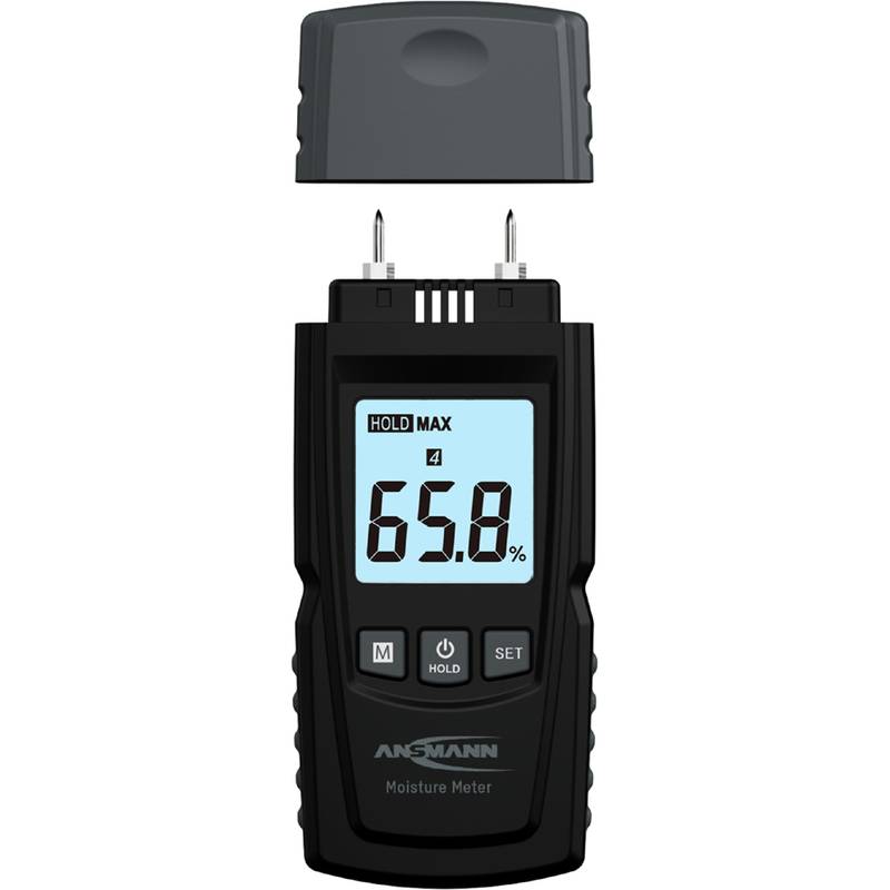 ANSMANN Feuchte-Messgerät, schwarz