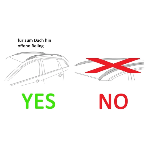 Dachträger Menabo Tema kompatibel mit für BMW X5 (F15 5 Türer) ab 2013 Dachträger Menabo Tema kompatibel mit für BMW X5 (F15 5 Türer) ab 2013