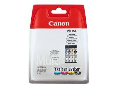 CANON CLI-581 Ink Cartridge C/M/Y/BK Drucken, Scannen & Verbrauchsmaterial Verbrauchsmaterialien - &