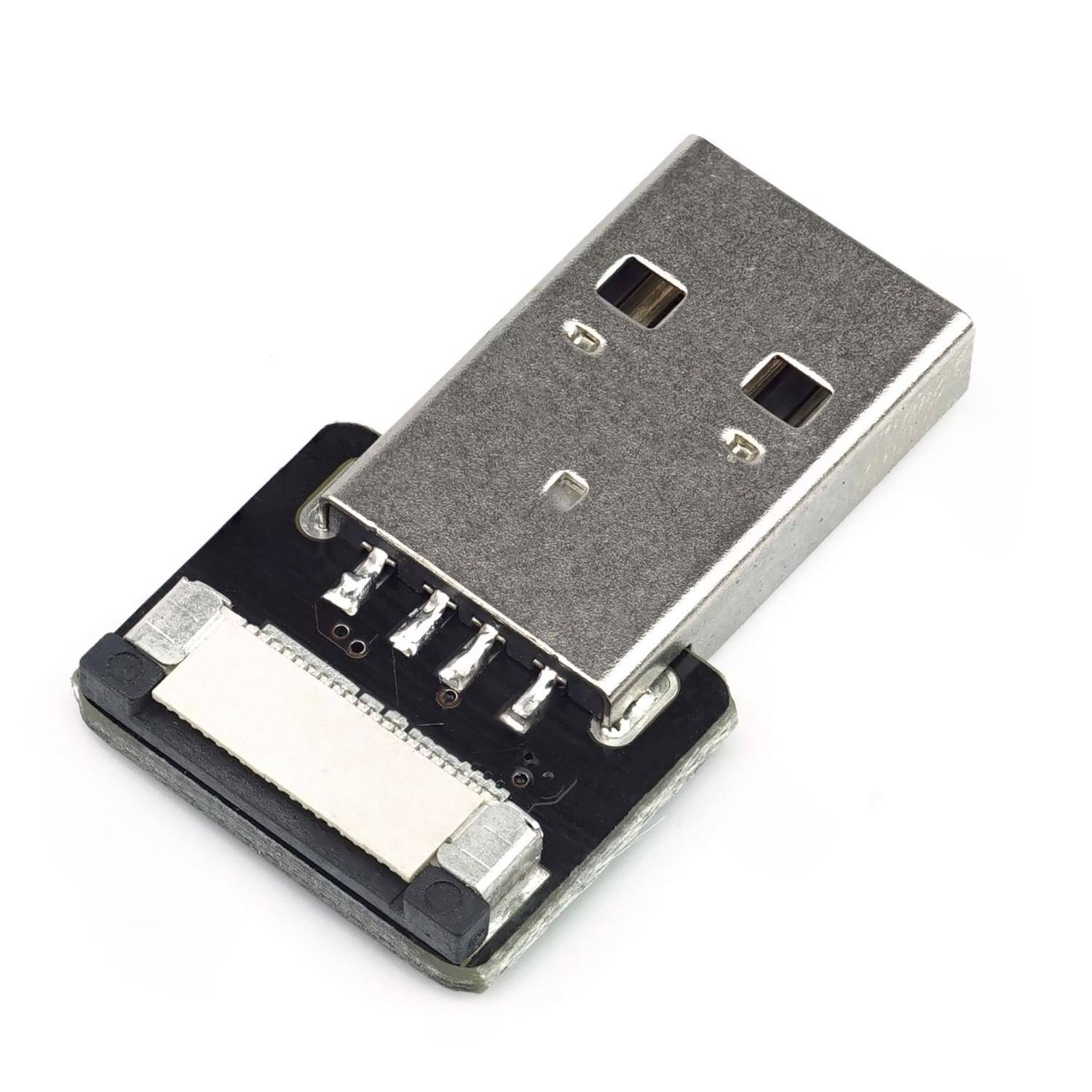 USB 2.0 Typ A Stecker, gerade, für DIY USB Kabel