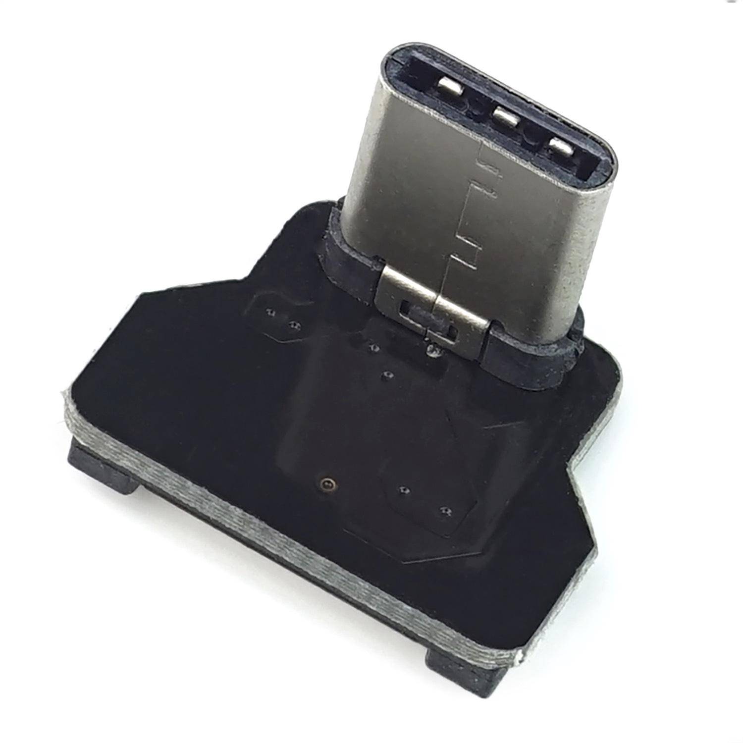 USB 2.0 Typ C Stecker, nach oben/unten gewinkelt, für DIY USB Kabel