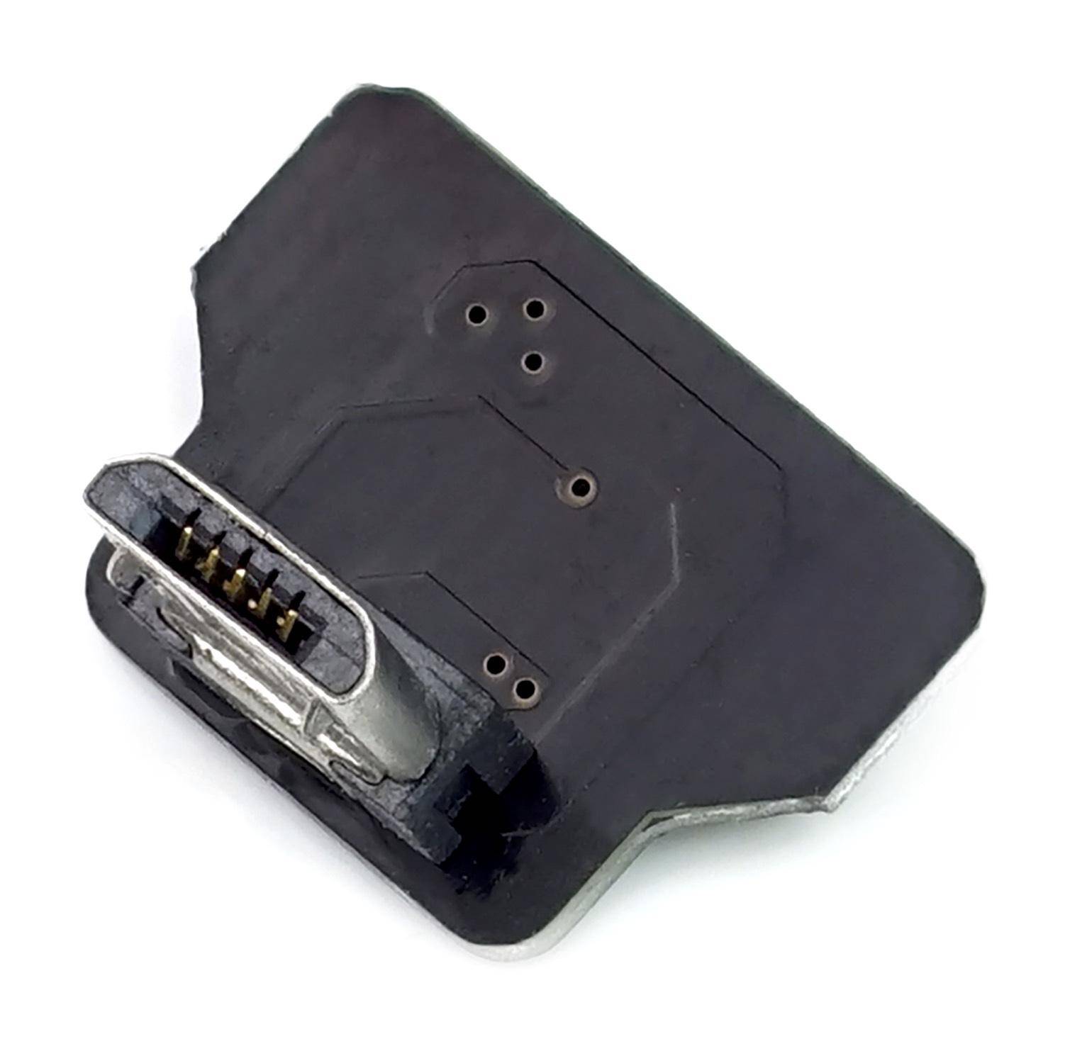 Micro USB 2.0 Typ B Stecker, nach unten gewinkelt, für DIY USB Kabel