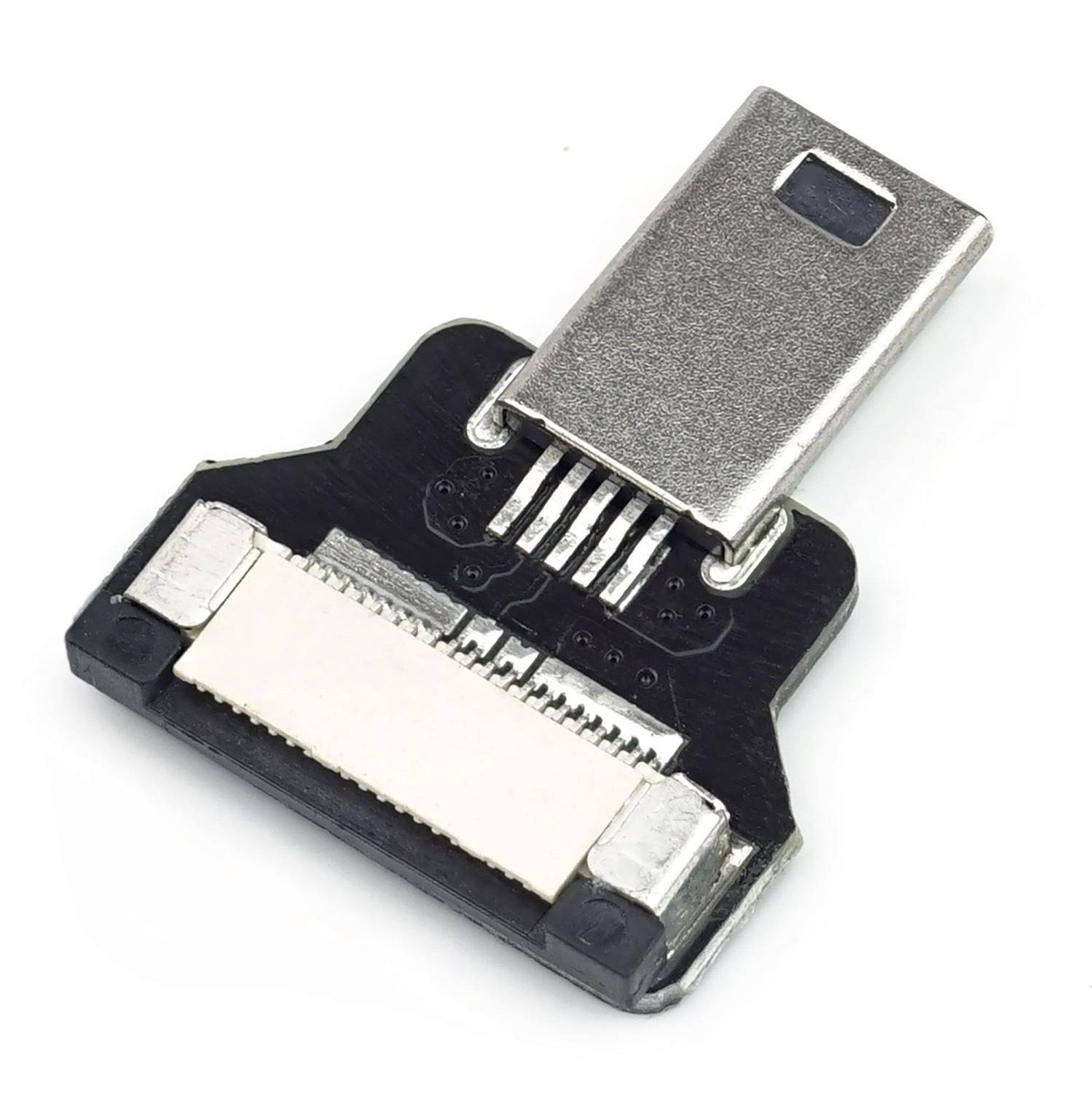 Mini USB 2.0 Typ B Stecker, gerade, für DIY USB Kabel