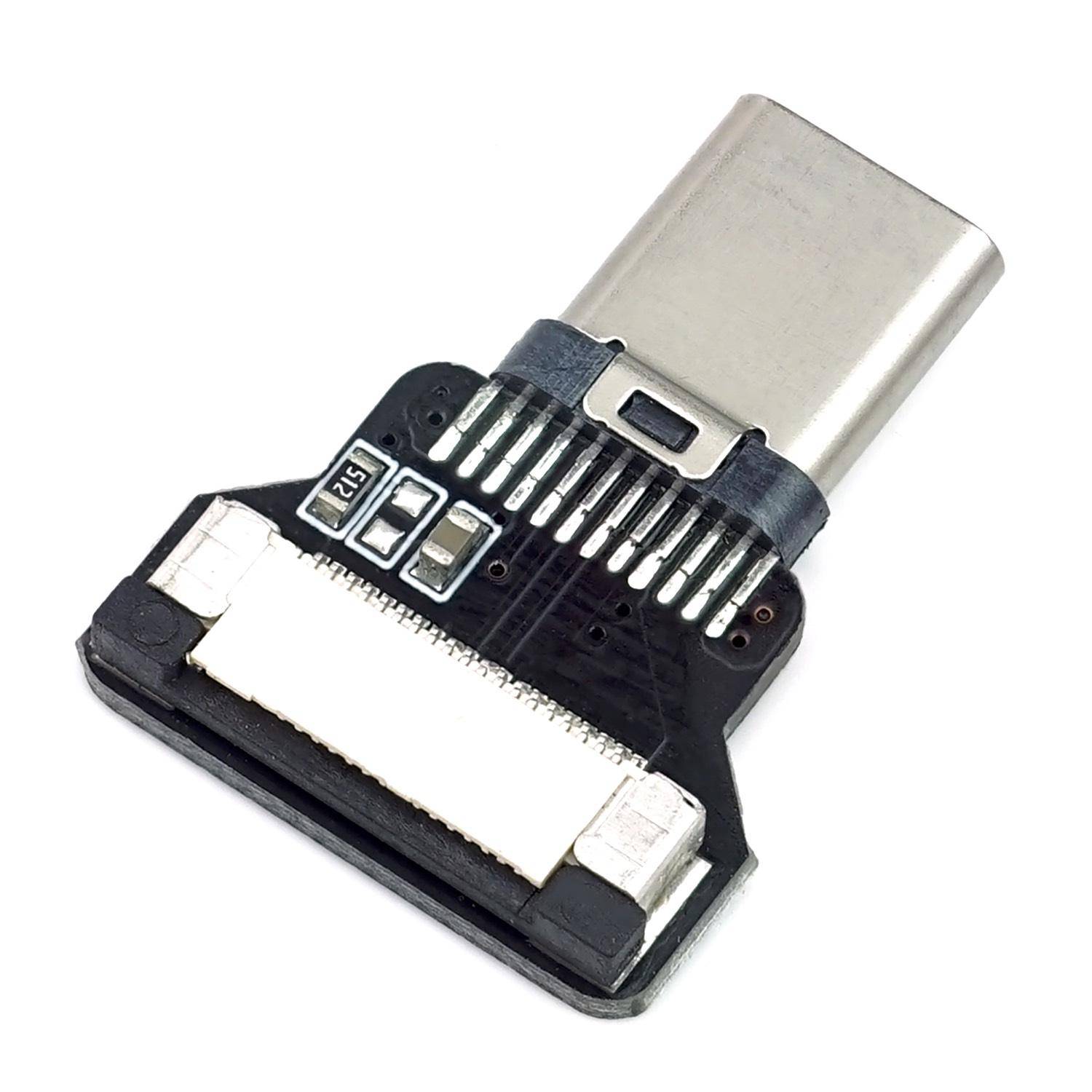 USB 2.0 Typ C Stecker, gerade, für DIY USB Kabel
