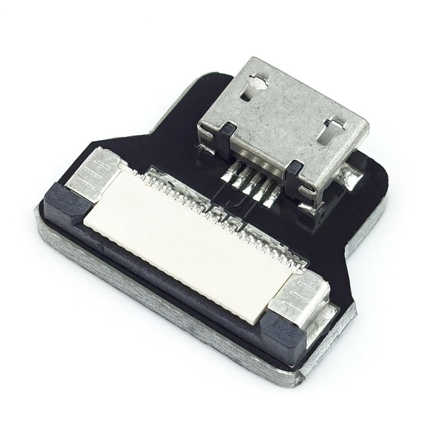Micro USB 2.0 Typ B Buchse, gerade, für DIY USB Kabel