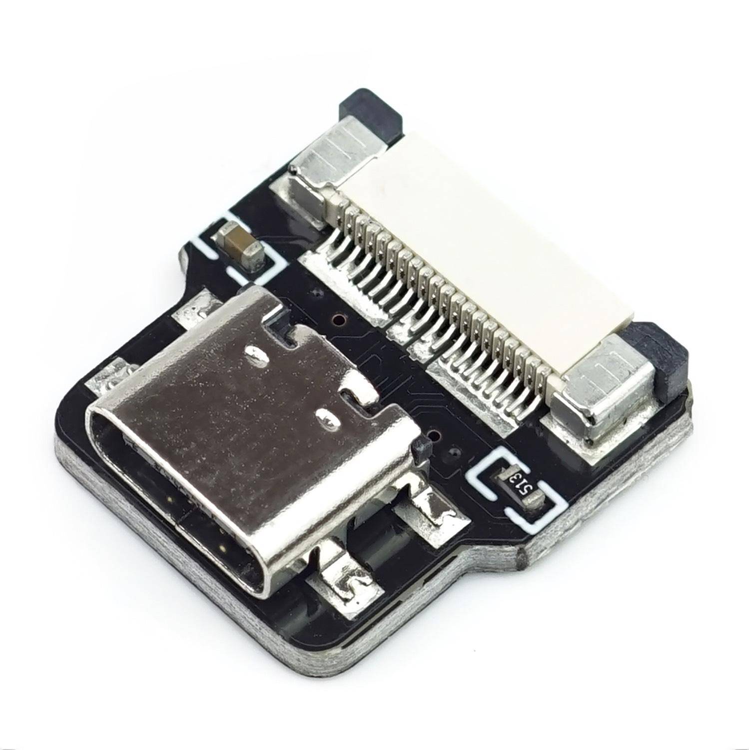USB 2.0 Typ C Buchse, gerade, für DIY USB Kabel