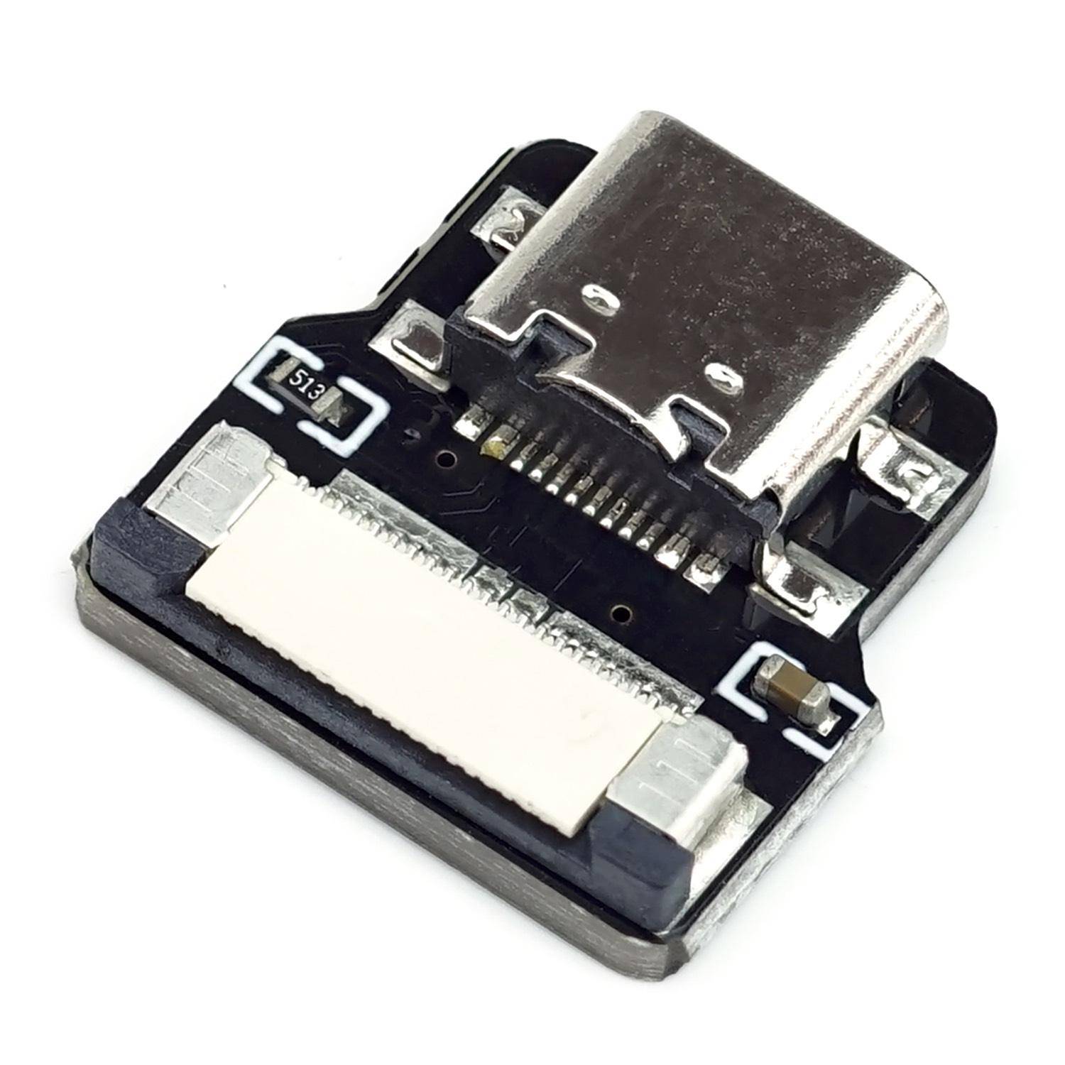 USB 2.0 Typ C Buchse, gerade, für DIY USB Kabel