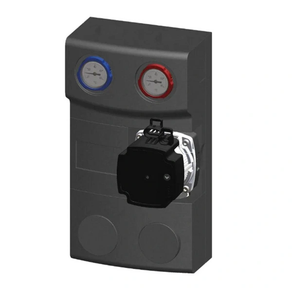 Direktverteilereinheit - mit Wita-Pumpe - DN20 - Anschluss 1" - bis 6 bar - bis 100°C Direktverteilereinheit - mit Wita-Pumpe - DN20 - Anschluss 1" - bis 6 bar - bis 100°C