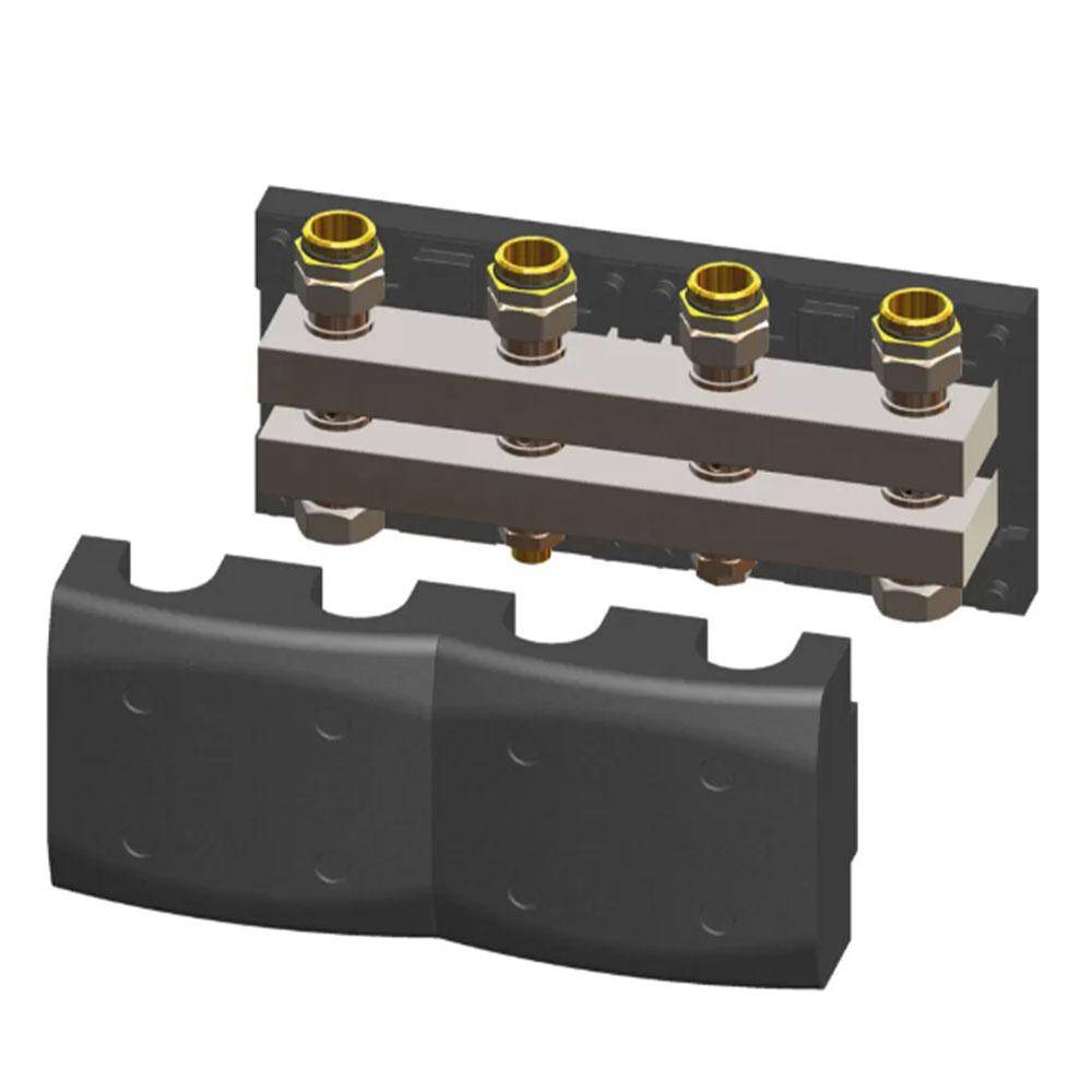 Verteiler mit integrierter hydraulischer Weiche und einstellbarem Bypass - 1" - für eine Zone