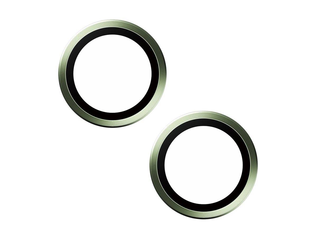 Hoops Camera Protector iPhone 15, 15 Plus Green