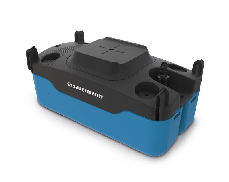SAUERMANN Si-83 Pack 2 - Tank- Kondensatpumpe inkl. 5 m Druckschlauch für Klimaanlagen, Heizungen, Luftentfeuchter uvm.