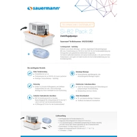 Sauermann Si-82 PACK 2 Zentrifugalpumpe Sauermann Si-82 PACK 2 Zentrifugalpumpe