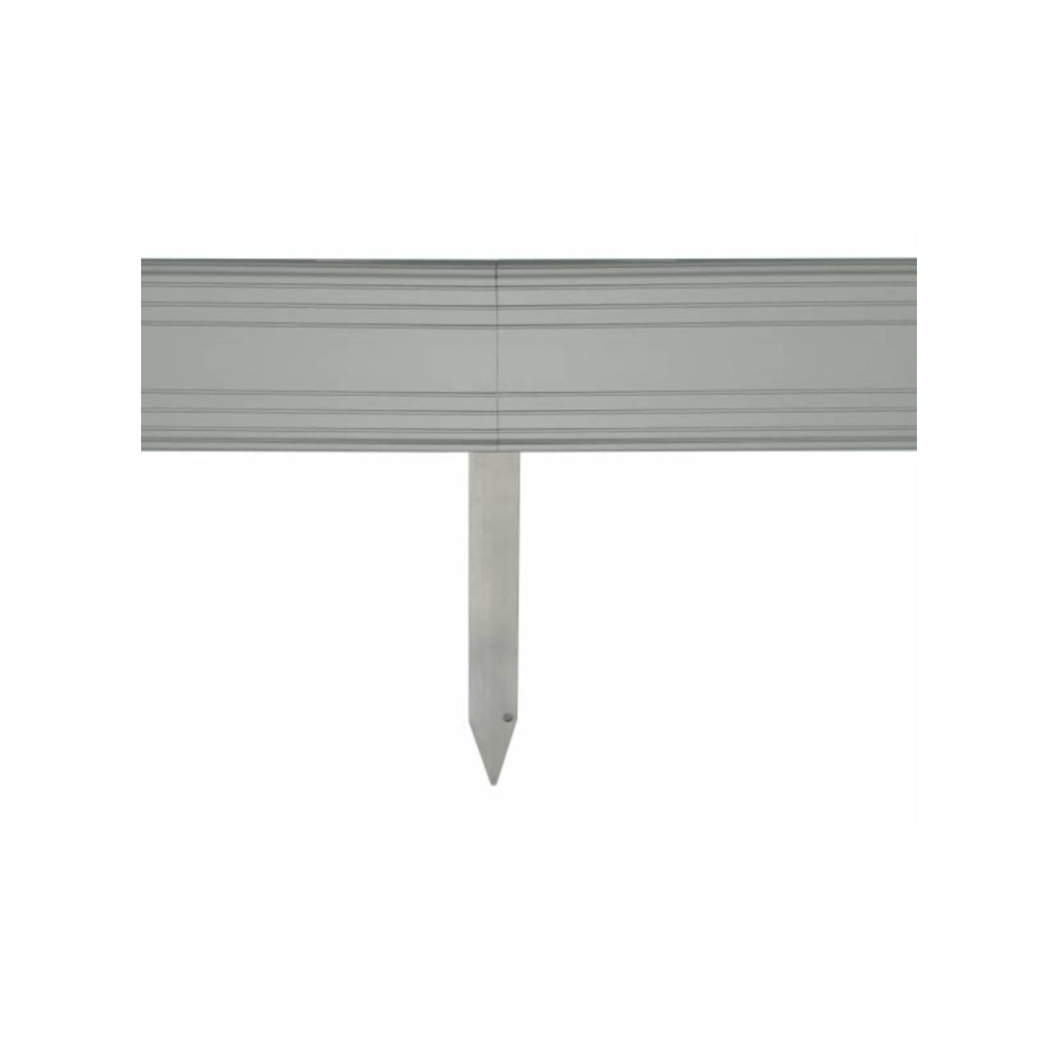 Erdanker Set für Ultra Starke Alu Rasenkanten | Bodenanker | Erdnägel