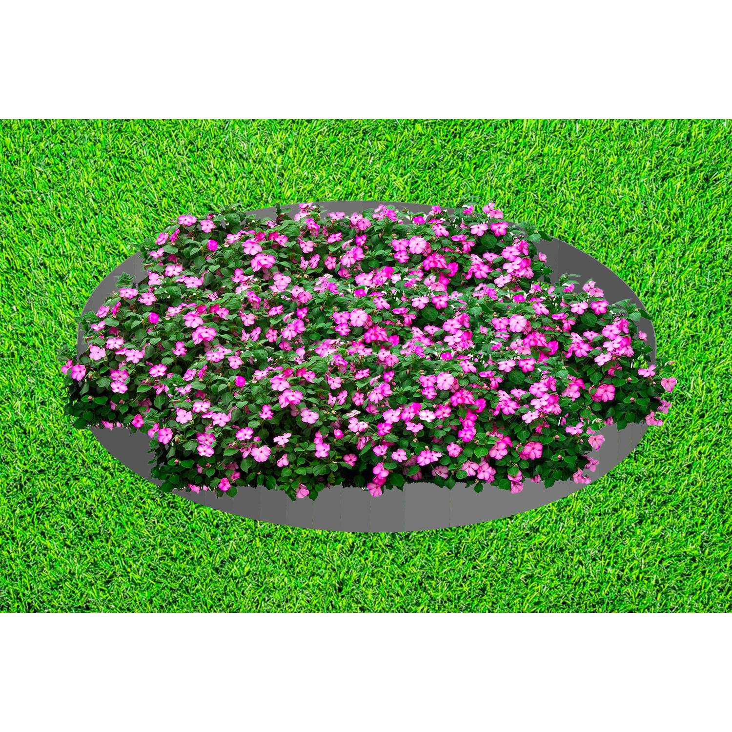 Blumenpyramide [2 Stk: 120 x 13,5cm] | Baumumrandung | Pflanzringe | Beeteinfassung