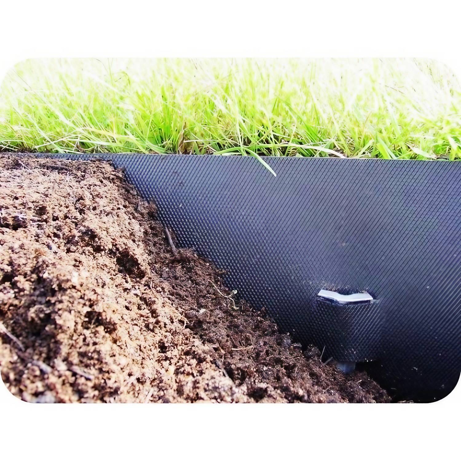 Erdanker für Rasenkante Rasenkantenband 25 x 3cm | Bodenanker | Erdnägel