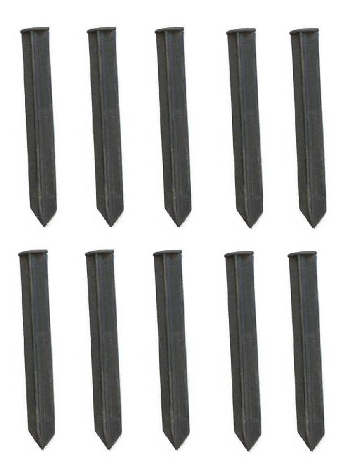 50er Set Kunststoffanker 25cm x 3cm | Bodenanker | Erdnägel