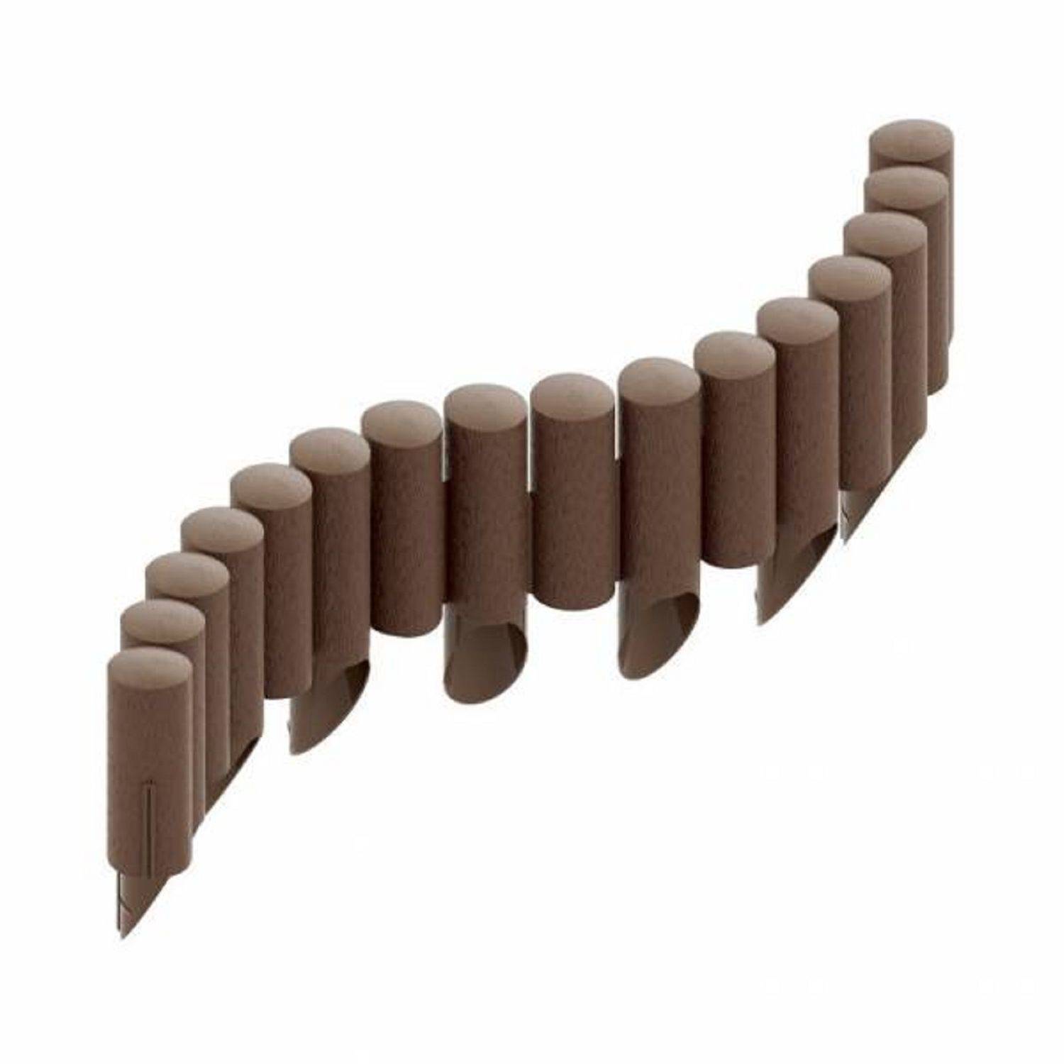 Palisaden aus Kunststoff grun 230cm x 25.5cm
